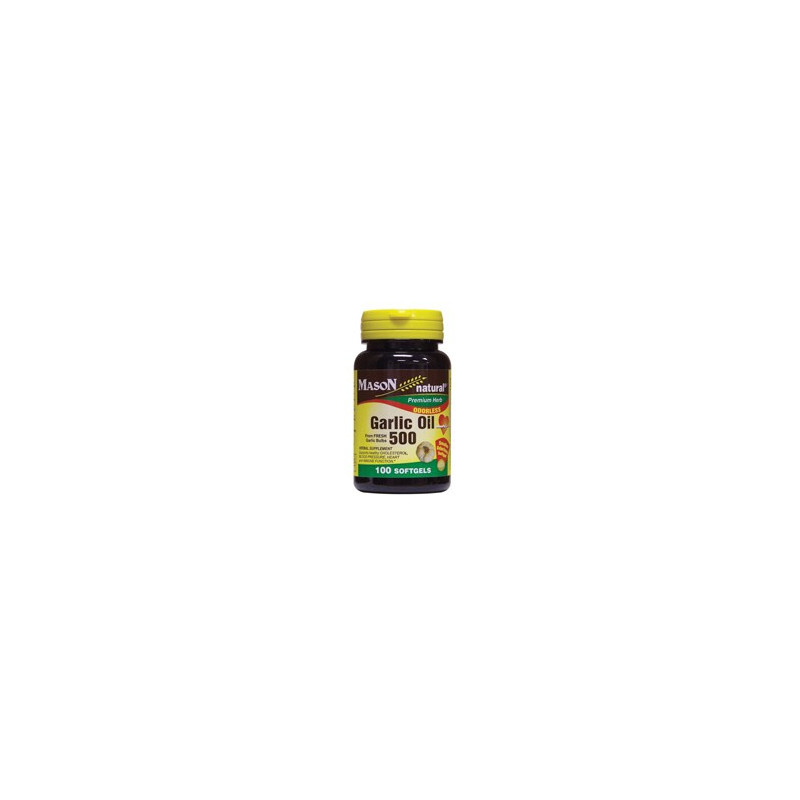 GARLIC OIL 500 ODORLESS SOFTGELS