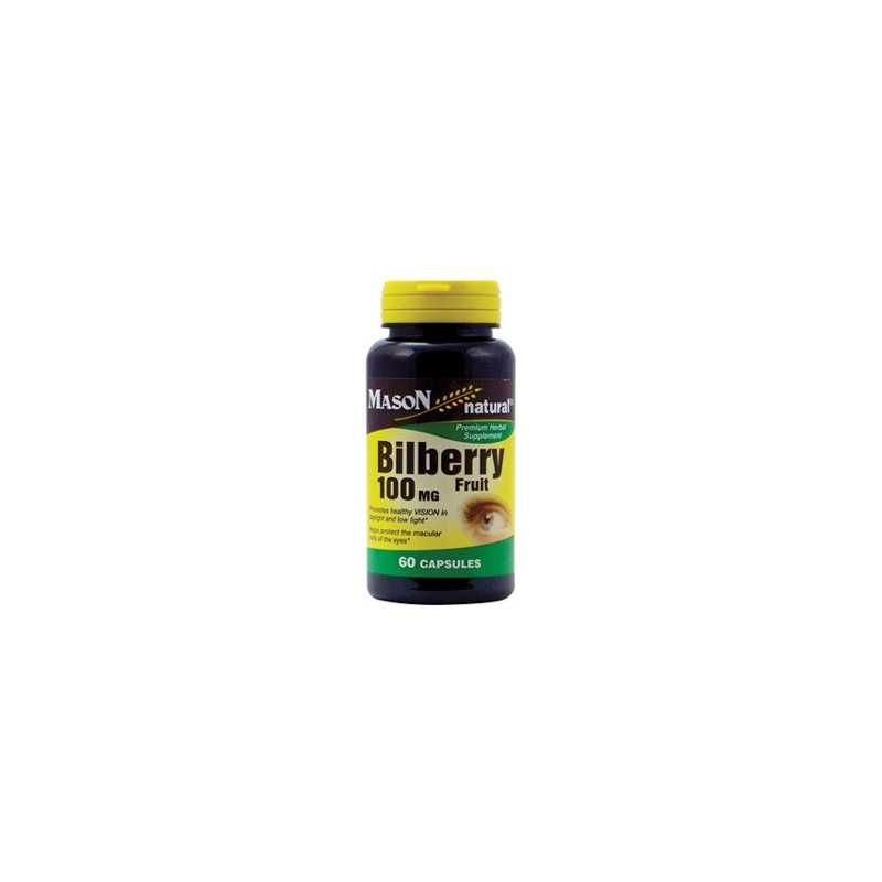 BILBERRY 100MG CAPSULES