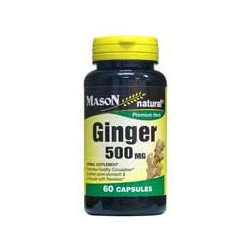 GINGER 500MG CAPSULES