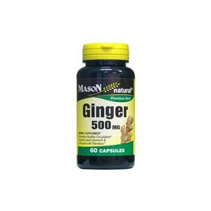 GINGER 500MG CAPSULES