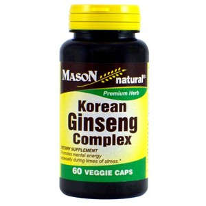 GINSENG KOREAN COMPLEX VEGGIE CAPSULES