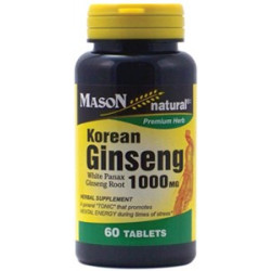 KOREAN GINSENG 1000MG TABLETS