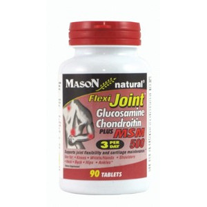 GLUCOSAMINE CHONDROITIN 1500/1200 PLUS MSM 500 TABLETS 