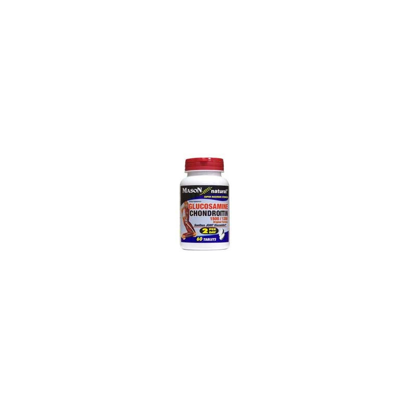 GLUCOSAMINE CHONDROITIN SUPER MAXIMUM STRENGTH 1500/1200 2 PER DAY TABLETS