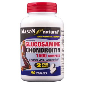 GLUCOSAMINE CHONDROITIN SUPER MAXIMUM STRENGTH 1500/1200 2 PER DAY TABLETS 