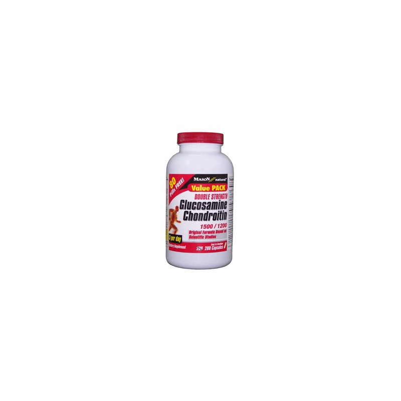 GLUCOSAMINE CHONDROITIN DOUBLE STRENGTH 1500/1200 3 PER DAY CAPSULES