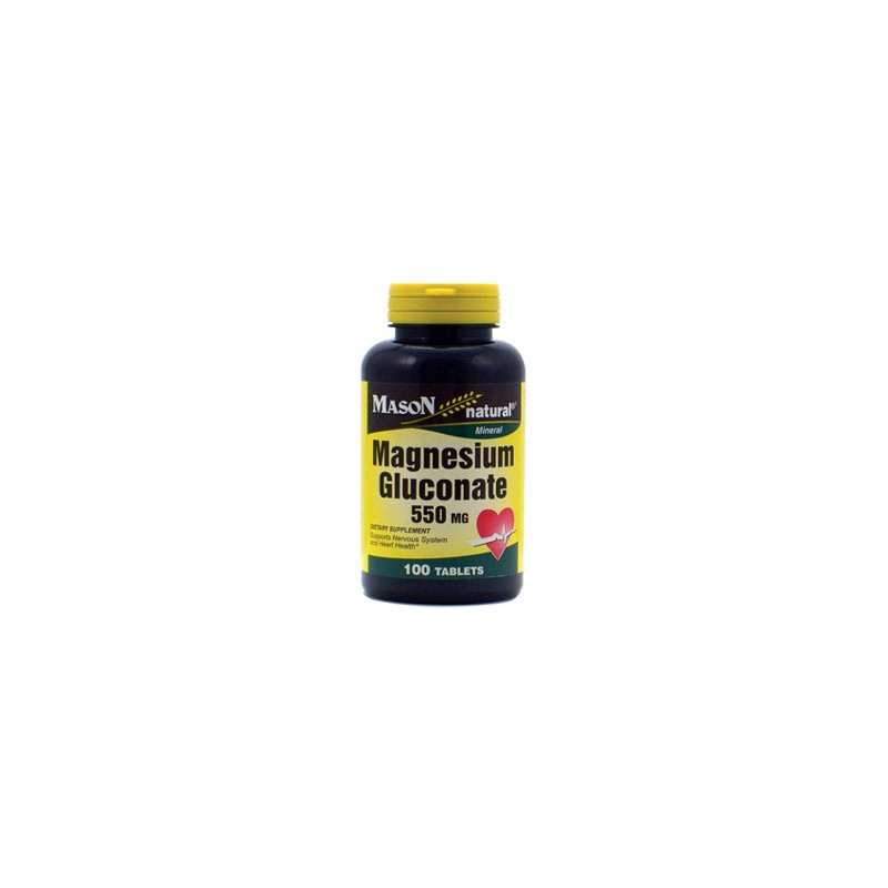 MAGNESIUM GLUCONATE 550MG TABLETS 