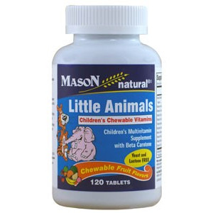 LITTLE ANIMALS CHEWABLE VITAMINS TABLETS