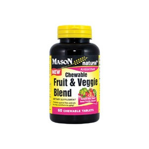 FRUIT AND VEGGIE BLEND CHEWABLE TABLETS