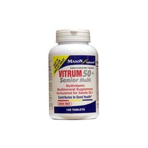 VITRUM 50 PLUS SENIOR MULTI TABLETS