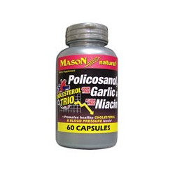CHOLESTEROL TRIO: POLICOSANOL,GARLIC, & NIACIN CAPSULES