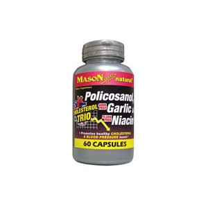 CHOLESTEROL TRIO: POLICOSANOL,GARLIC, & NIACIN CAPSULES