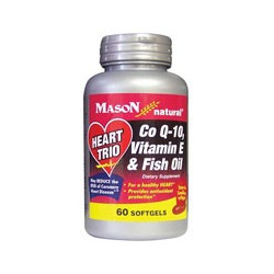 HEART TRIO: CO Q-10, VITAMIN E & FISH OIL SOFTGELS