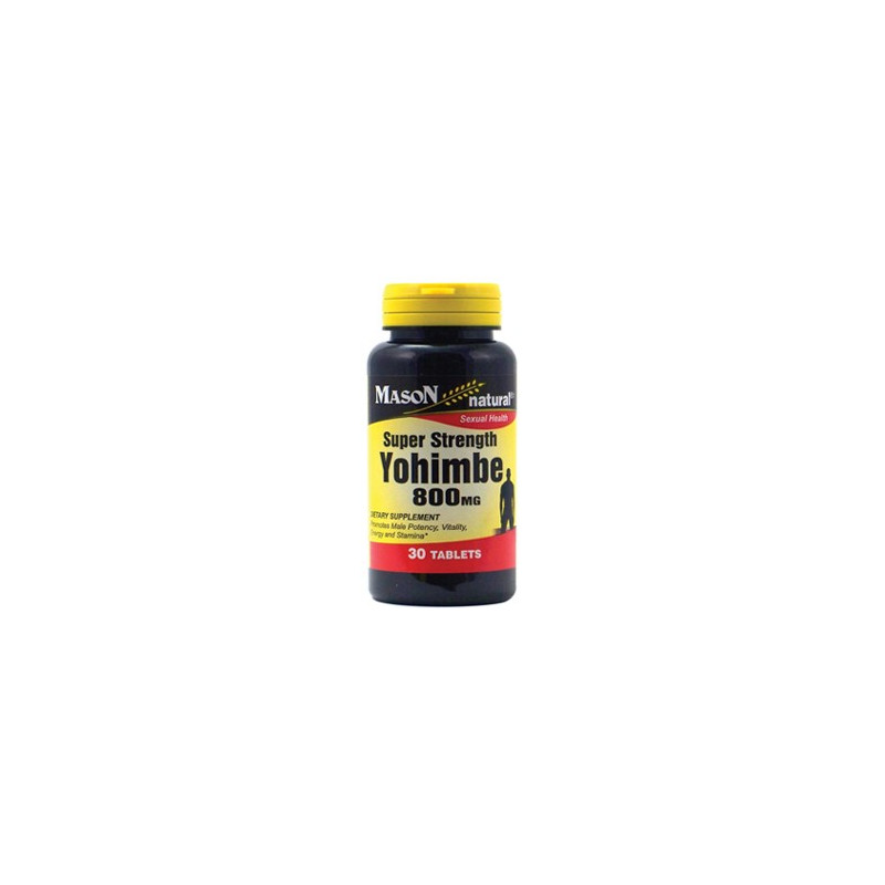 SUPER STRENGTH YOHIMBE 800MG TABLETS 