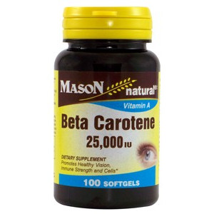 BETA CAROTENE 25,000IU SOFTGELS