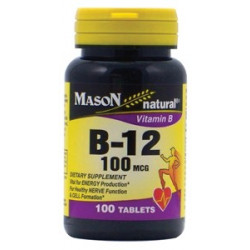 B 12 100MCG TABLETS