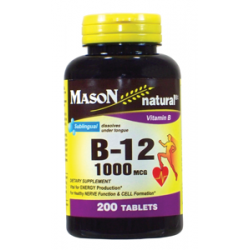 B 12 1000MCG "DISSOLVES...