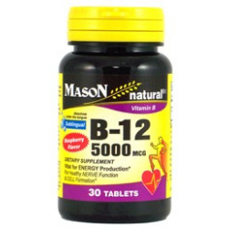 B 12 5000MCG 'DISSOLVES UNDER TONGUE" TABLETS