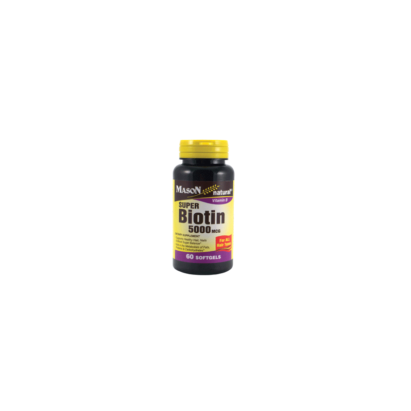 BIOTIN 5000MCG SOFTGELS