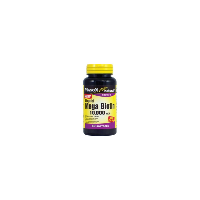 MEGA BIOTIN 10,000 MCG SOFTGELS