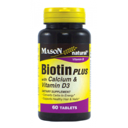 BIOTIN PLUS WITH CALCIUM &...