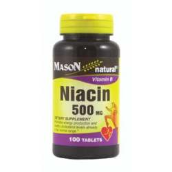 NIACIN 500MG TABLETS 