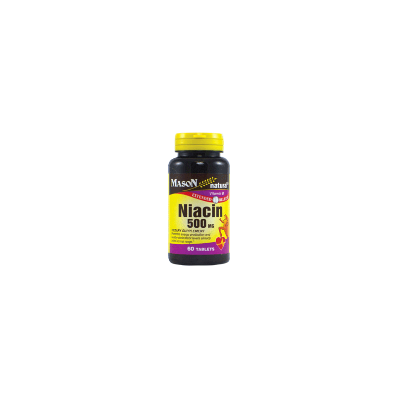 NIACIN 500MG EXTENDED RELEASE TABLETS