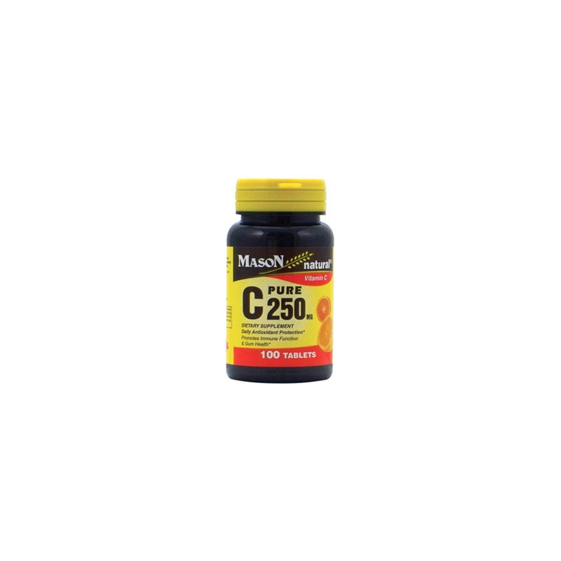 C 250MG PURE ASCORBIC ACID TABLETS