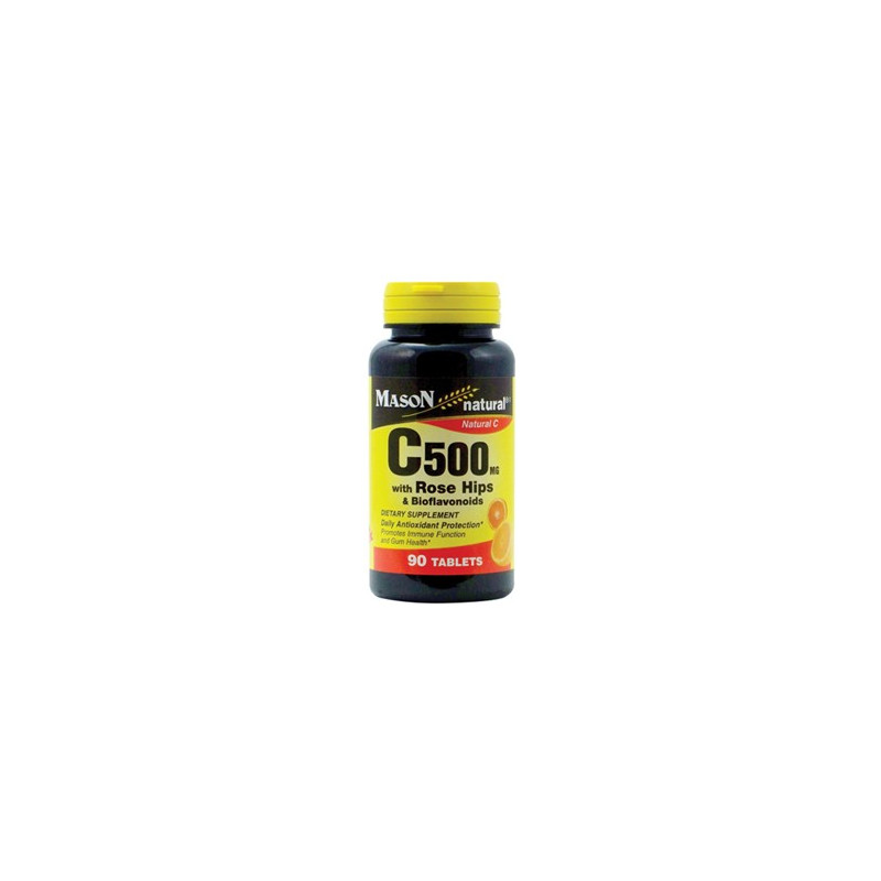 C 500MG WITH ROSE HIPS AND BIOFLAVONOIDS TABLETS 