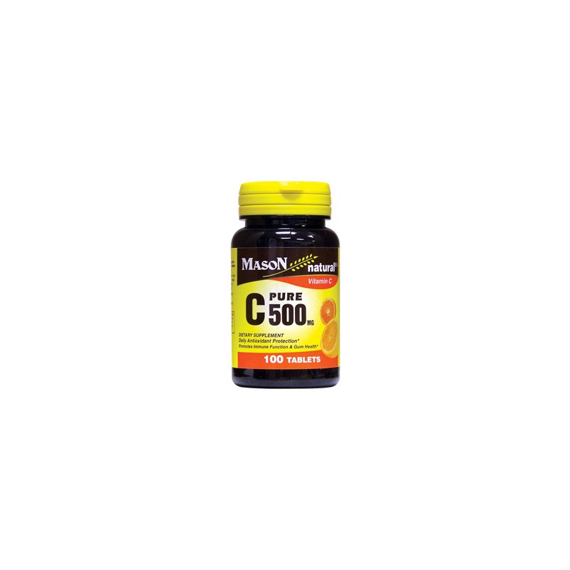C 500MG PURE ASCORBIC ACID TABLETS