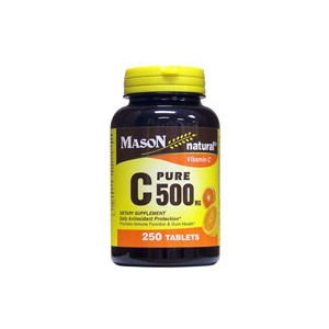C 500MG PURE ASCORBIC ACID TABLETS