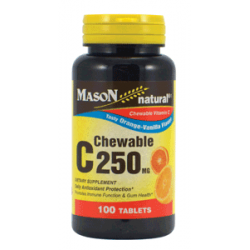 C 250MG CHEWABLE TABLETS...
