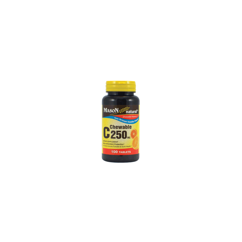 C 250MG CHEWABLE TABLETS (orange flavor)