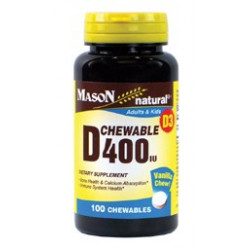 D 400IU CHEWABLE (vanilla...