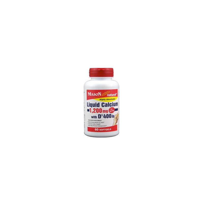 LIQUID CALCIUM 1200 WITH VITAMIN D SOFTGELS