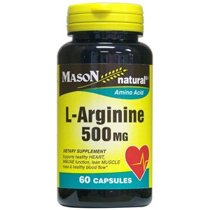L-ARGININE 500MG CAPSULES