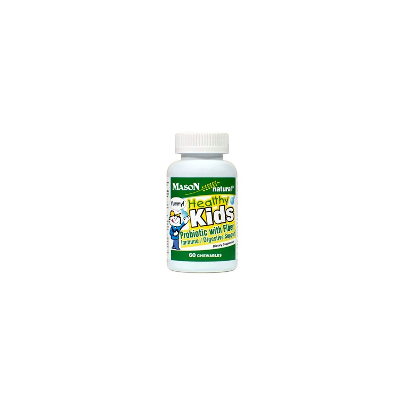 HEALTHY KIDS PROBIOTIC W/FIBER CHEWABLES