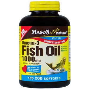 FISH OIL 1000MG OMEGA-3 SOFTGELS