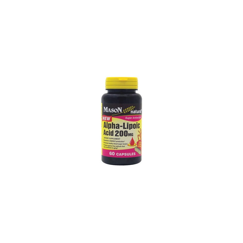 ALPHA LIPOIC ACID 200MG CAPSULES 