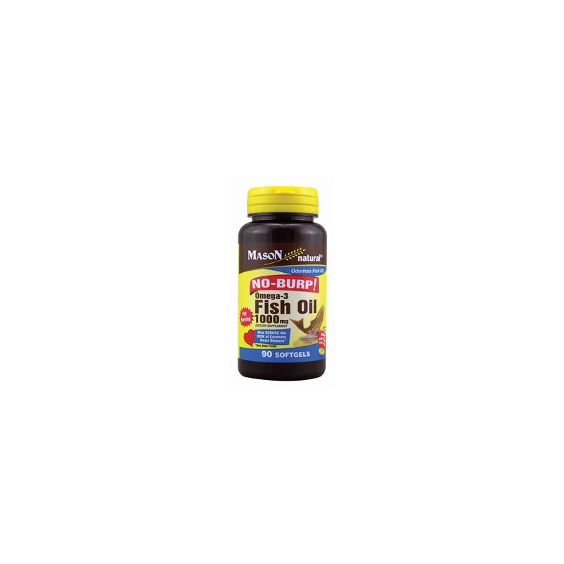 FISH OIL 1000MG (PER SERVING) OMEGA-3 NO BURP SOFTGELS