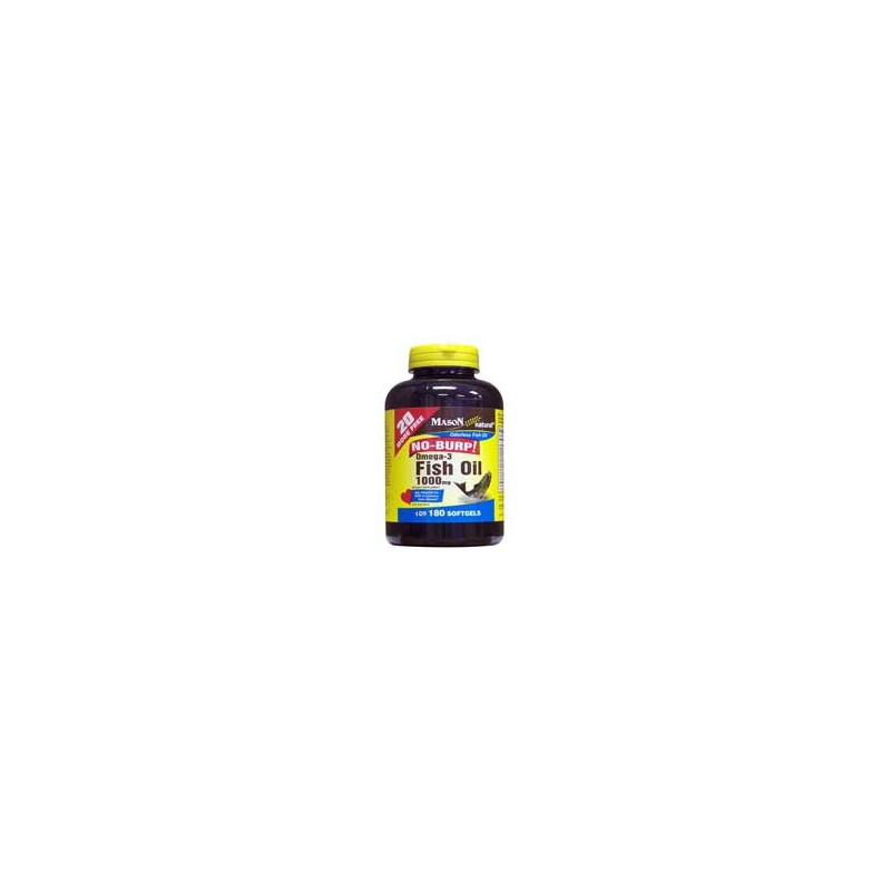 FISH OIL 1000MG OMEGA-3 NO BURP SOFTGELS