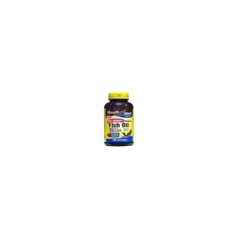 FISH OIL 1200MG OMEGA-3 NO BURP SOFTGELS